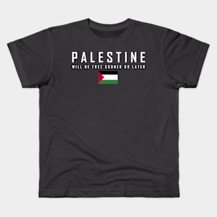 we stand with palestine Kids T-Shirt